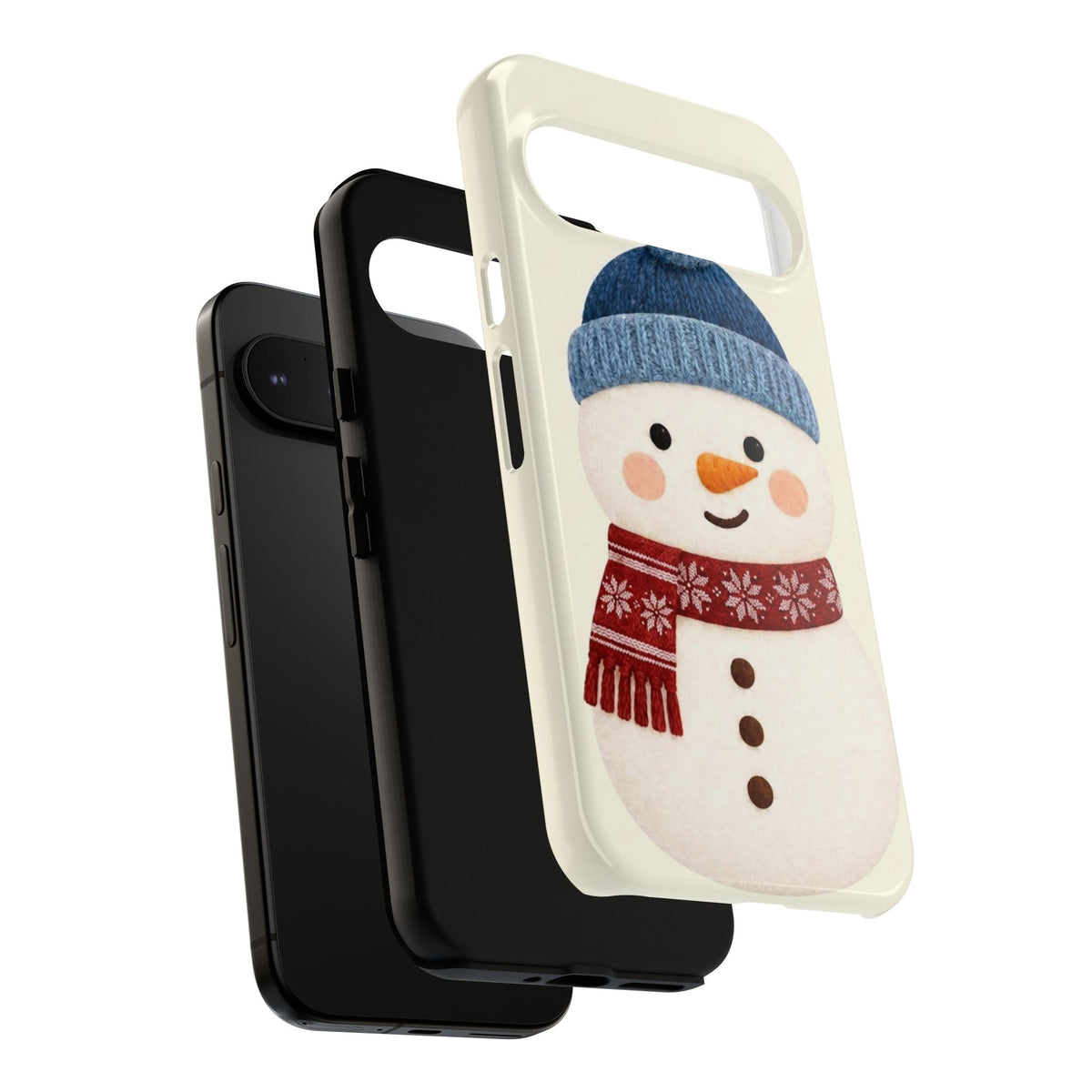 Christmas Snowman Tough Phone Case – iPhone, Samsung & Google Pixel