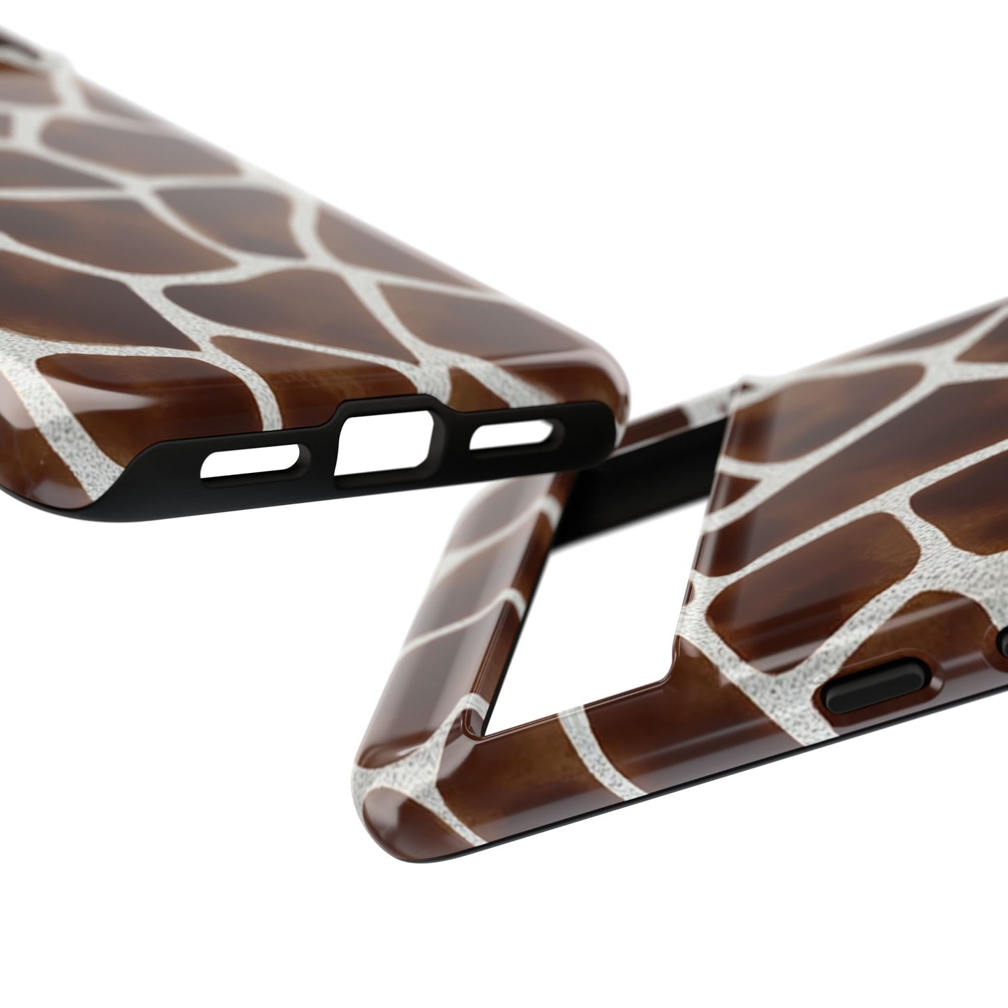 Robuste Handyhülle mit Giraffendruck - Schutzhülle mit Safari-Tiermuster für iPhone, Samsung Galaxy & Google Pixel