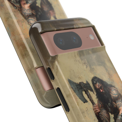 Rugged Viking Axe Warrior case for iPhone Samsung Google Pixel
