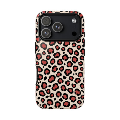 Fashion leopard print phone case for iPhone 17 16 15 14 13 12 11 X 8
