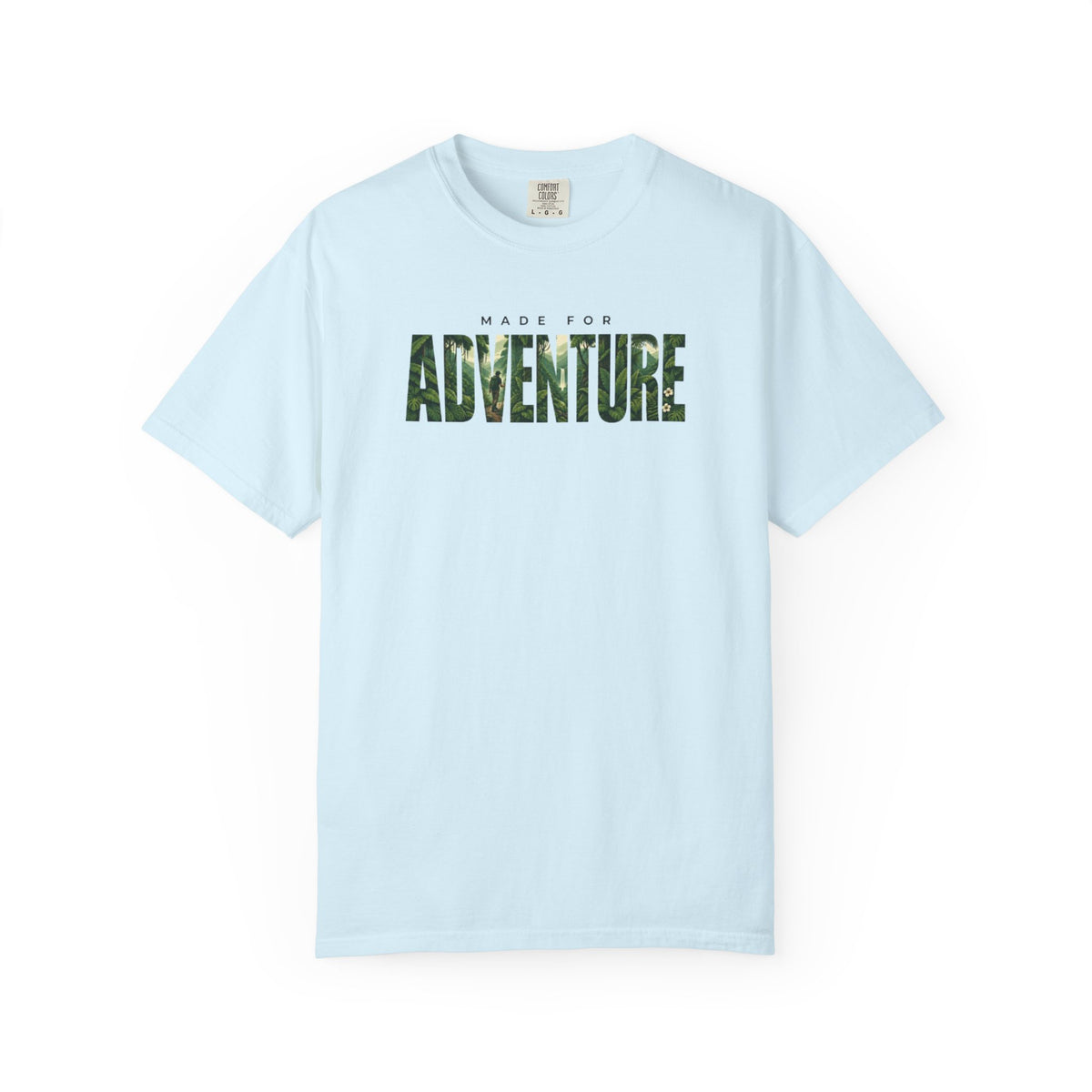 T-shirt « Made for Adventure » – T-shirt unisexe à motif jungle