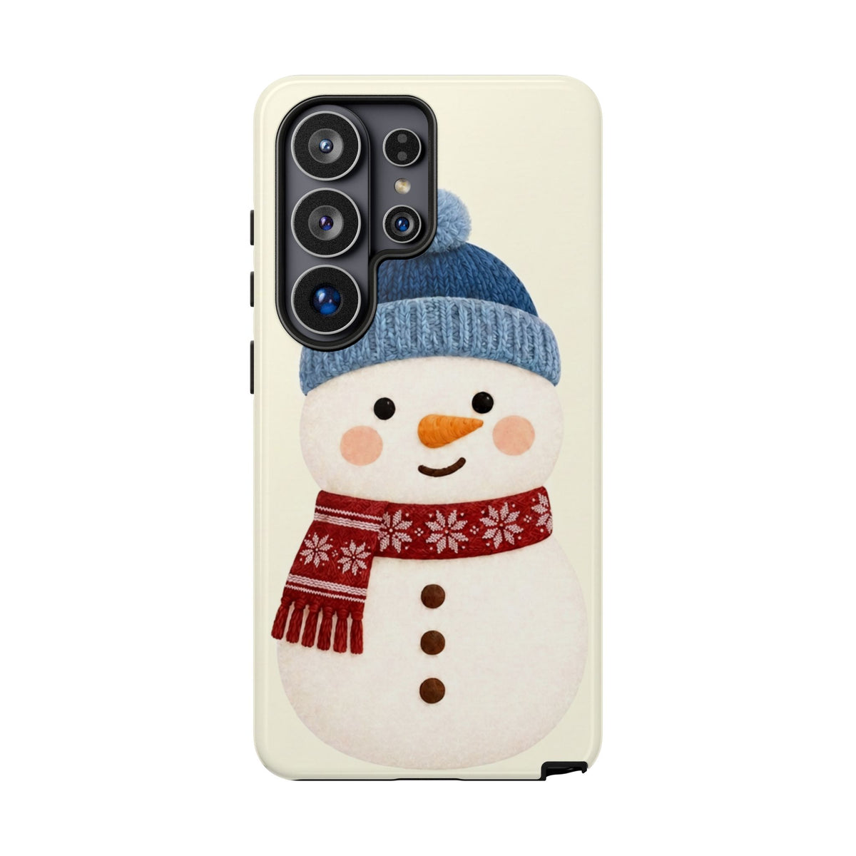 Christmas Snowman Tough Phone Case – iPhone, Samsung & Google Pixel