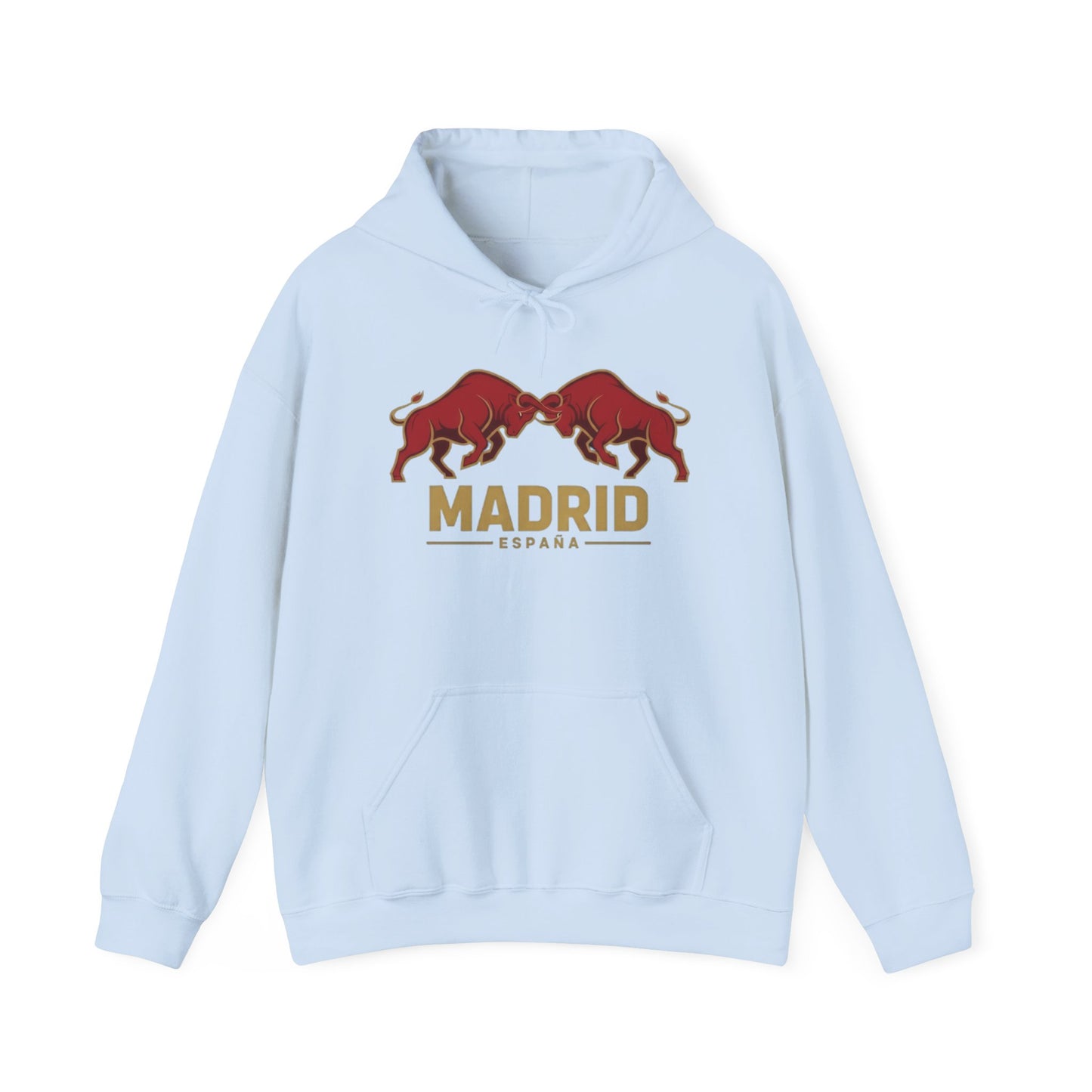 Madrid Spain Bull Hoodie – Vintage Fighting Bulls Graphic Sweatshirt
