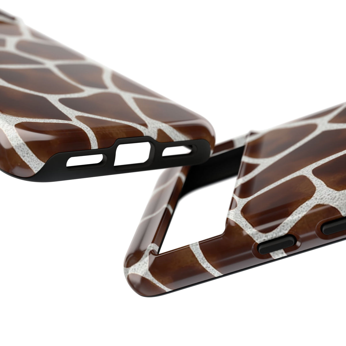 Robuste Handyhülle mit Giraffendruck - Schutzhülle mit Safari-Tiermuster für iPhone, Samsung Galaxy & Google Pixel