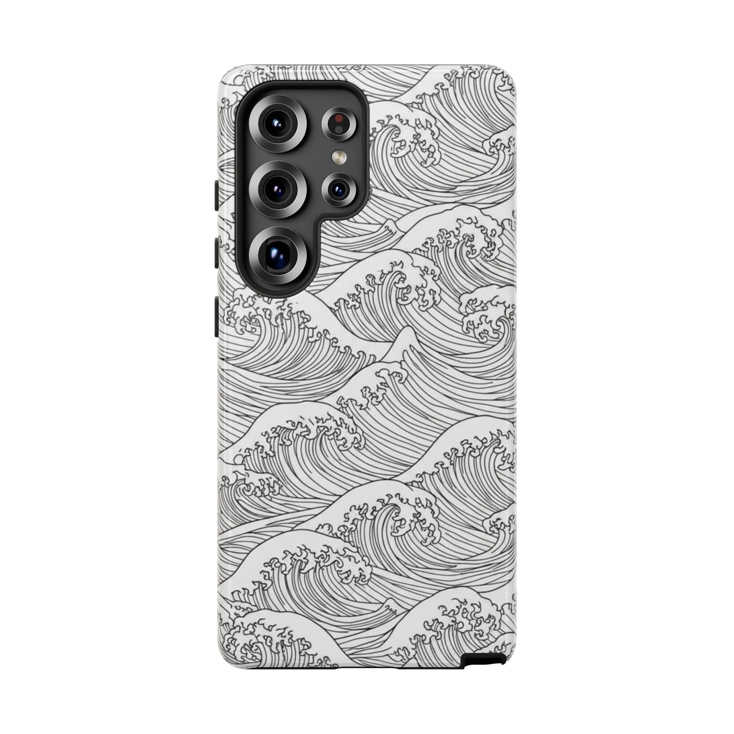 Robuste Handyhülle „Ocean Waves“ – Schutzhülle im japanischen Wellenmuster für iPhone, Samsung Galaxy & Google Pixel