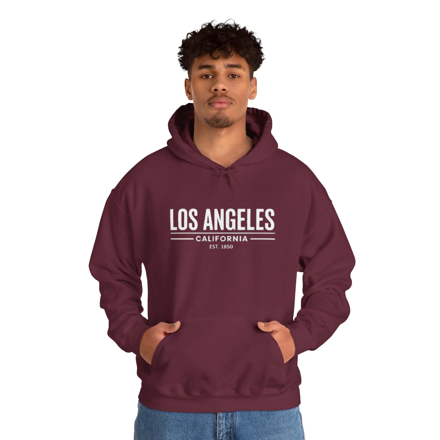 Los Angeles California Hoodie – Vintage LA Graphic Pullover