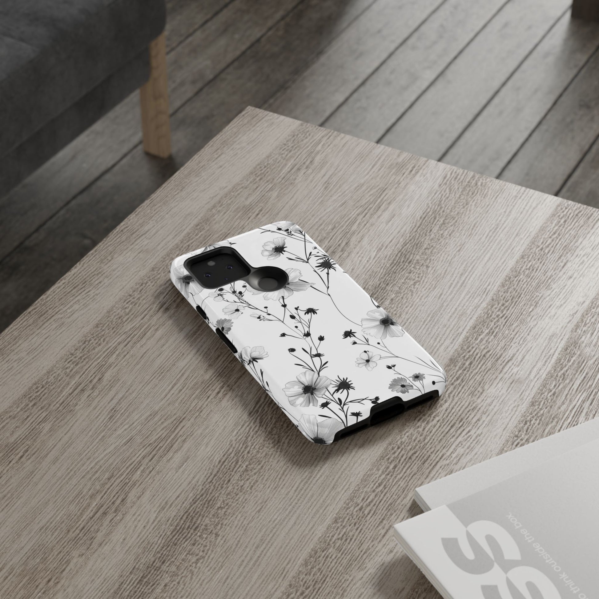 Floral Phone Case - Dual Layer Protection
