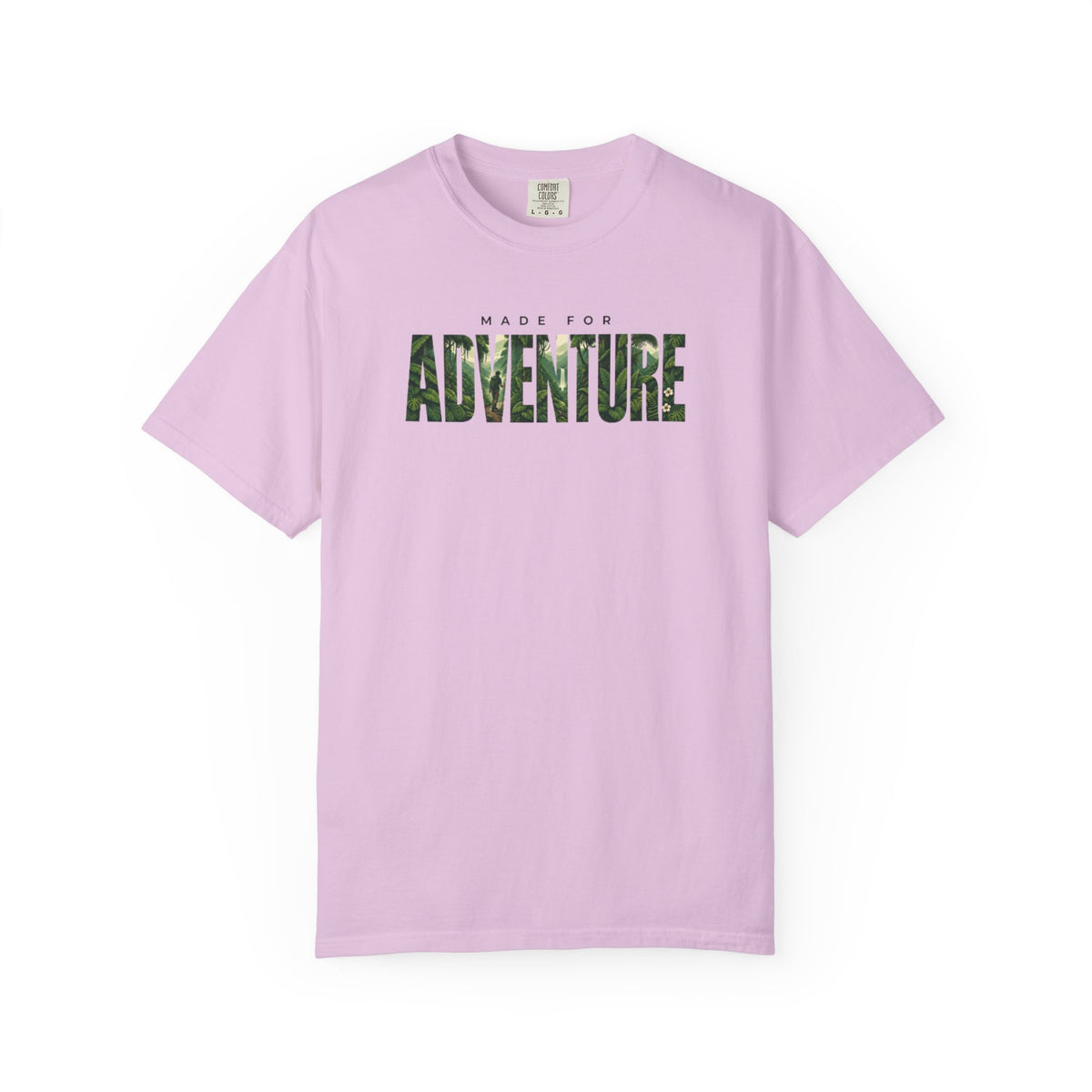 T-shirt « Made for Adventure » – T-shirt unisexe à motif jungle