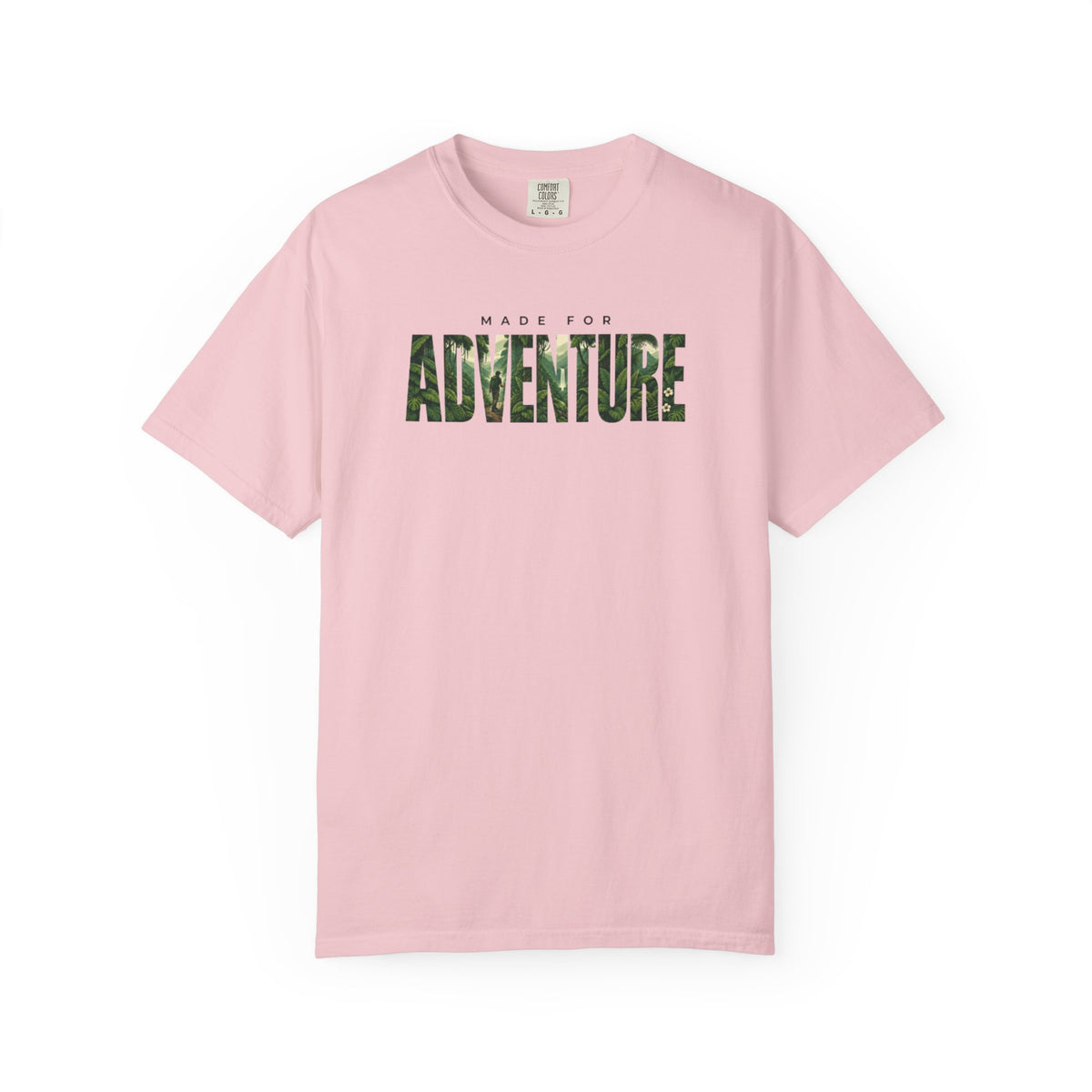 T-shirt « Made for Adventure » – T-shirt unisexe à motif jungle