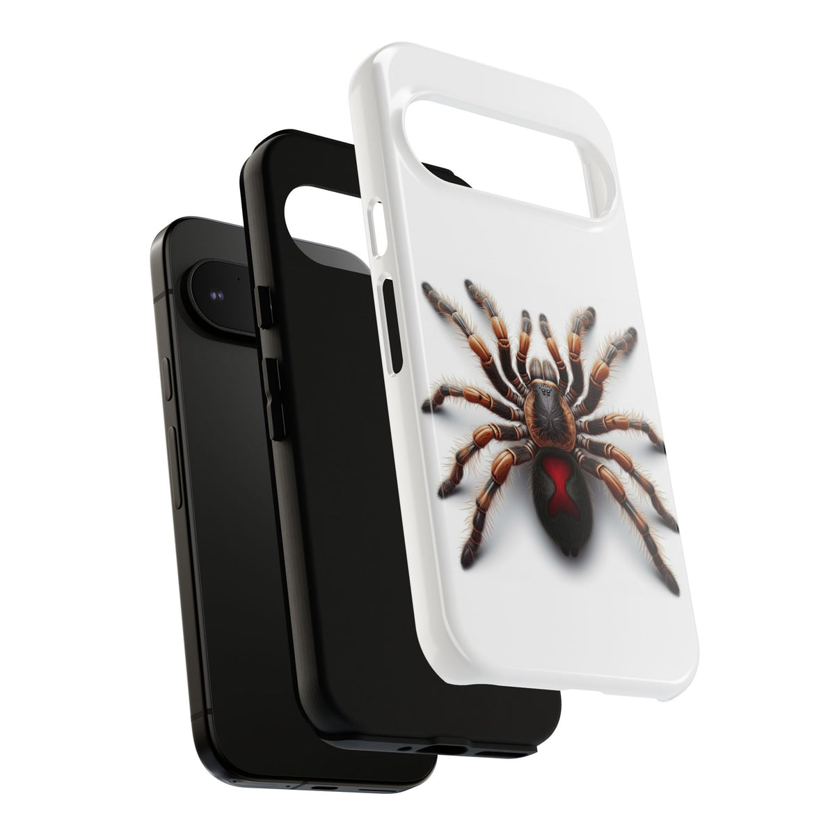 Spider Phone Case – Lucky Tarantula on White