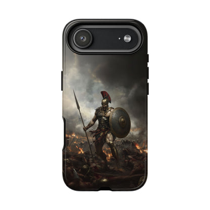 Spartan Warrior Phone Case - Epic Battle Armor Design for iPhone, Samsung Galaxy & Google Pixel
