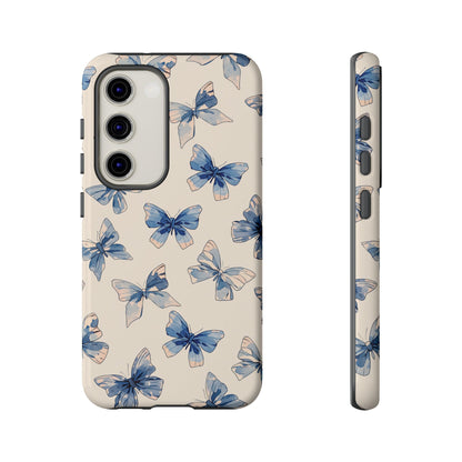 Nature lover phone case - Soft watercolor butterflies with dual-layer protection for iPhone and Samsung Galaxy
