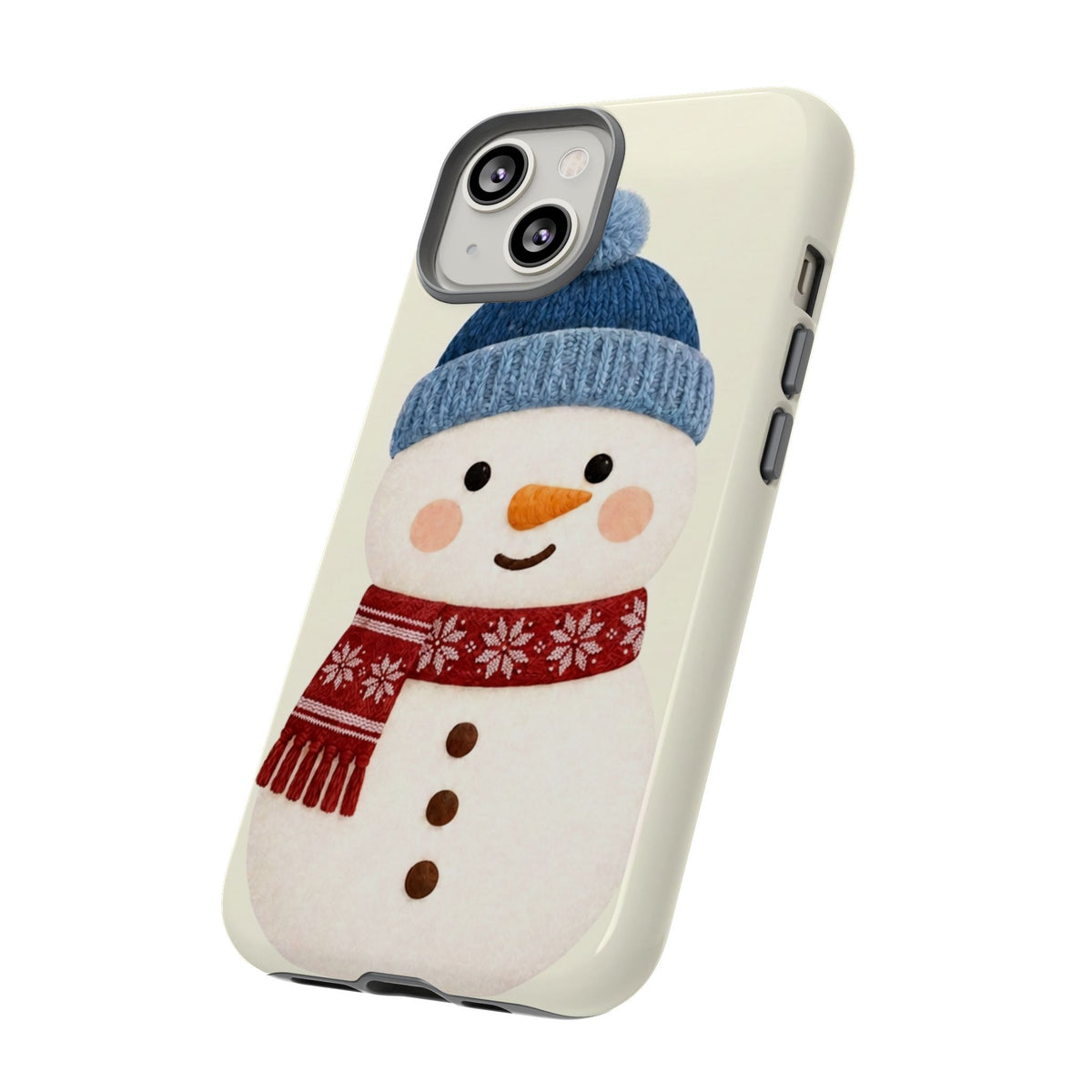 Christmas Snowman Tough Phone Case – iPhone, Samsung & Google Pixel