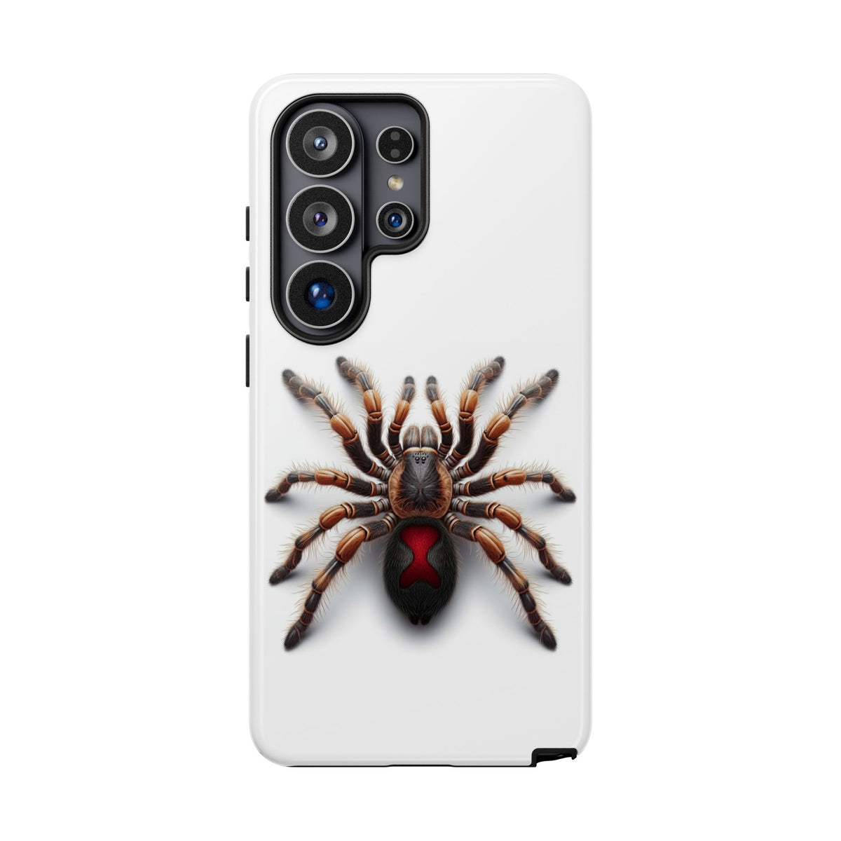 Spider Phone Case – Lucky Tarantula on White