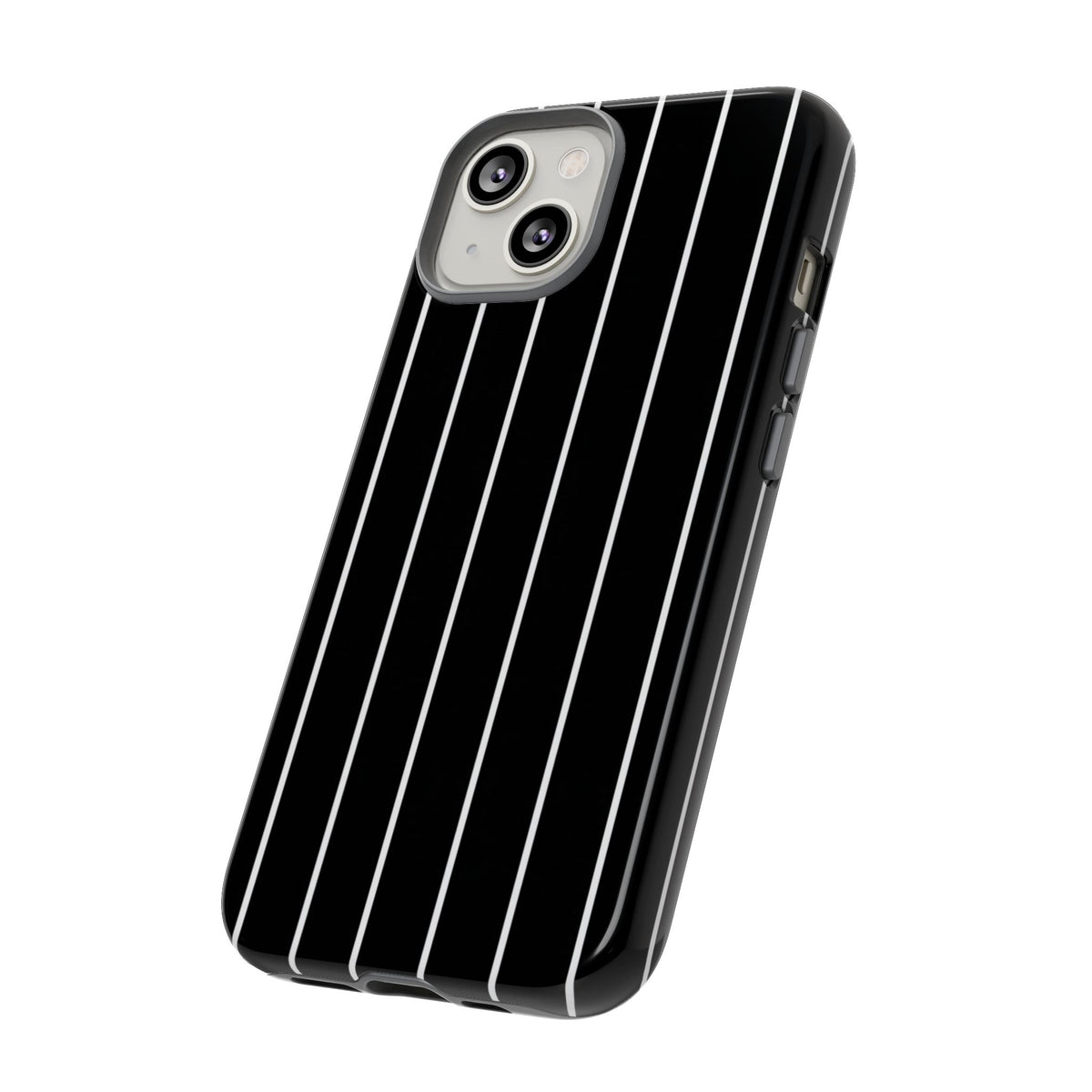 Coque de téléphone résistante à rayures fines noires — Housse de protection fine pour iPhone, Samsung Galaxy et Google Pixel