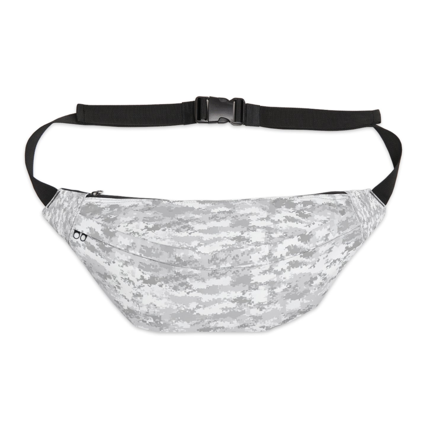 Arktische Schnee-Tarnung Bauchtasche – Weiße Militär-Hüfttasche