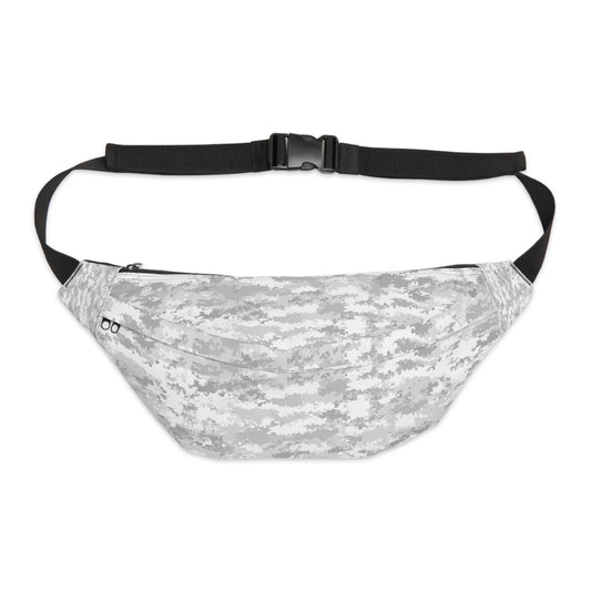 Arktische Schnee-Tarnung Bauchtasche – Weiße Militär-Hüfttasche