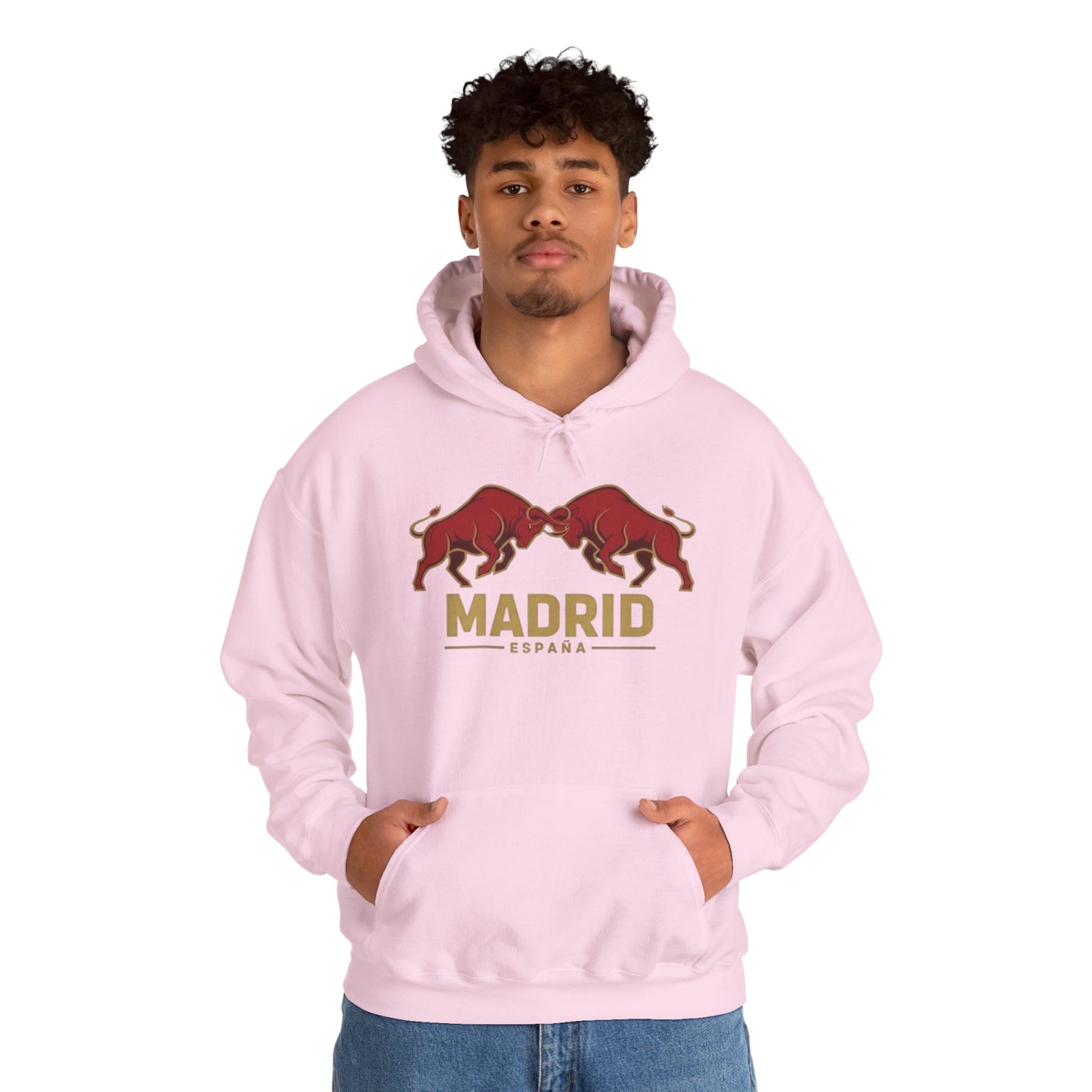 Madrid Spain Bull Hoodie – Vintage Fighting Bulls Graphic Sweatshirt