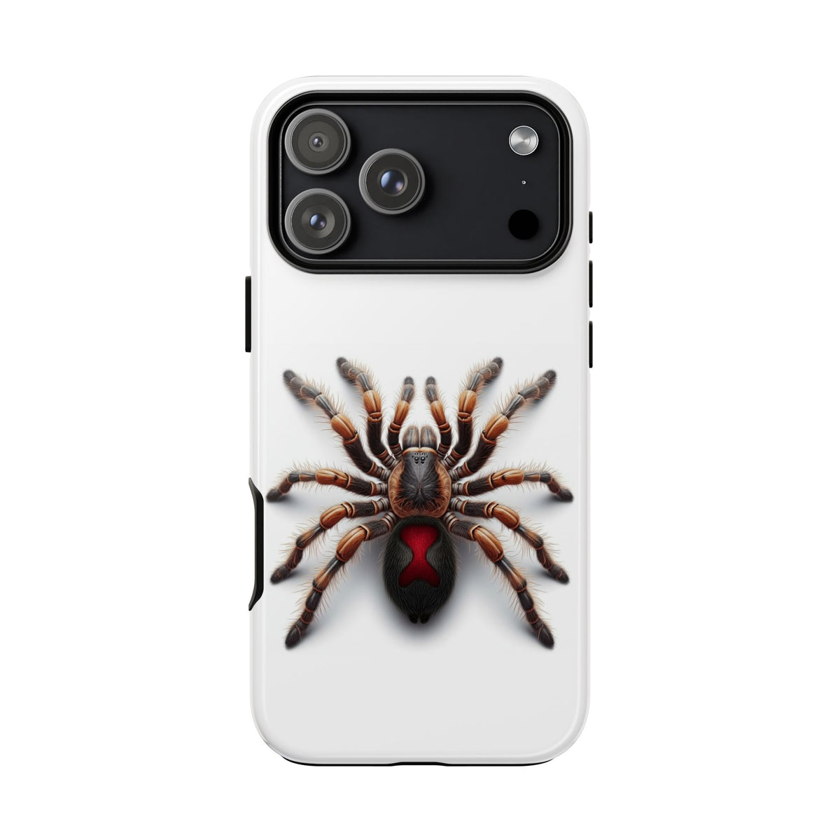 Spider Phone Case – Lucky Tarantula on White
