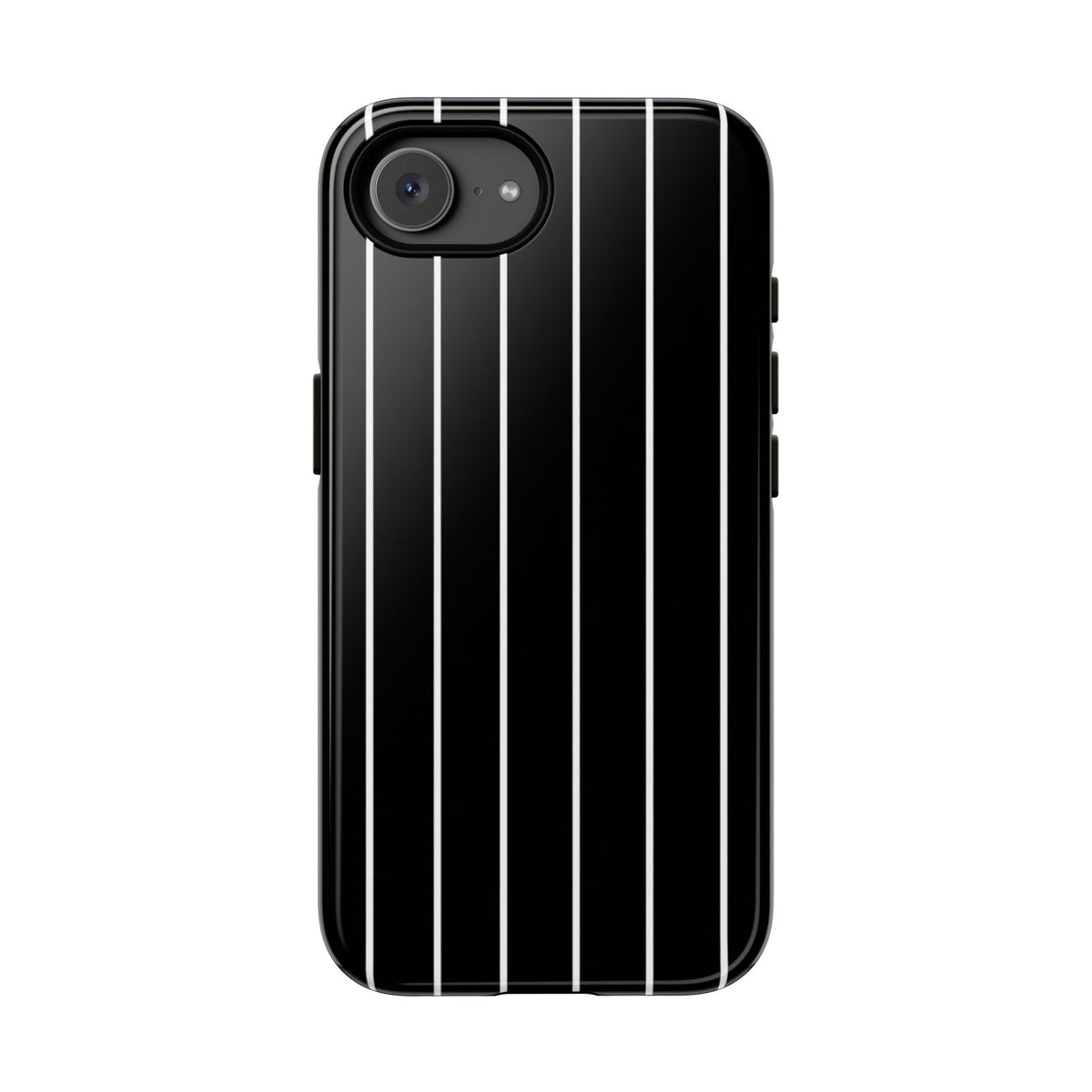 Coque de téléphone résistante à rayures fines noires — Housse de protection fine pour iPhone, Samsung Galaxy et Google Pixel