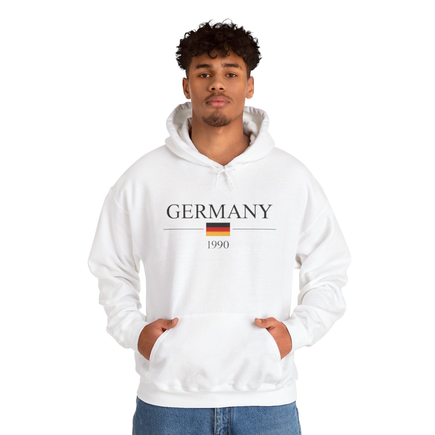 GERMANY 1990 – Graphic Hoodie with German Flag