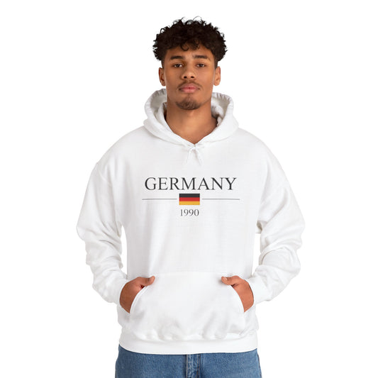 GERMANY 1990 – Graphic Hoodie with German Flag