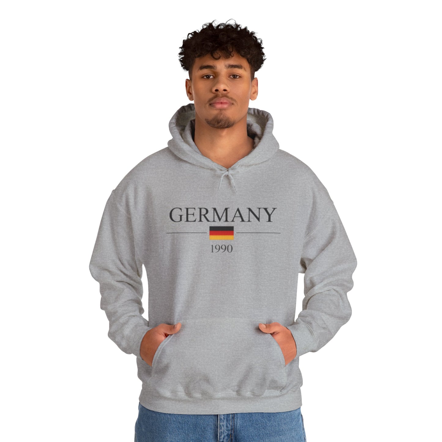 GERMANY 1990 – Graphic Hoodie with German Flag