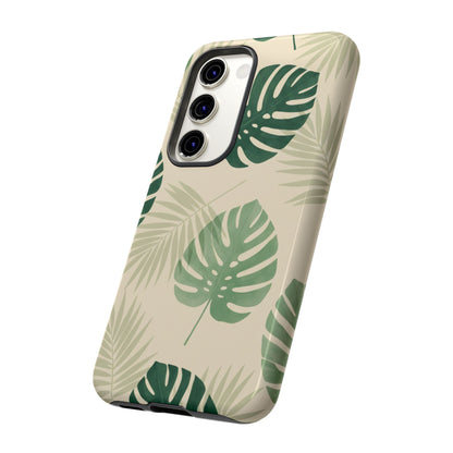 Tropical Leaf Phone Case - UV Print Quality Detail
