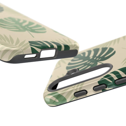 Tropical Leaf Phone Case - Elegant Botanical Art
