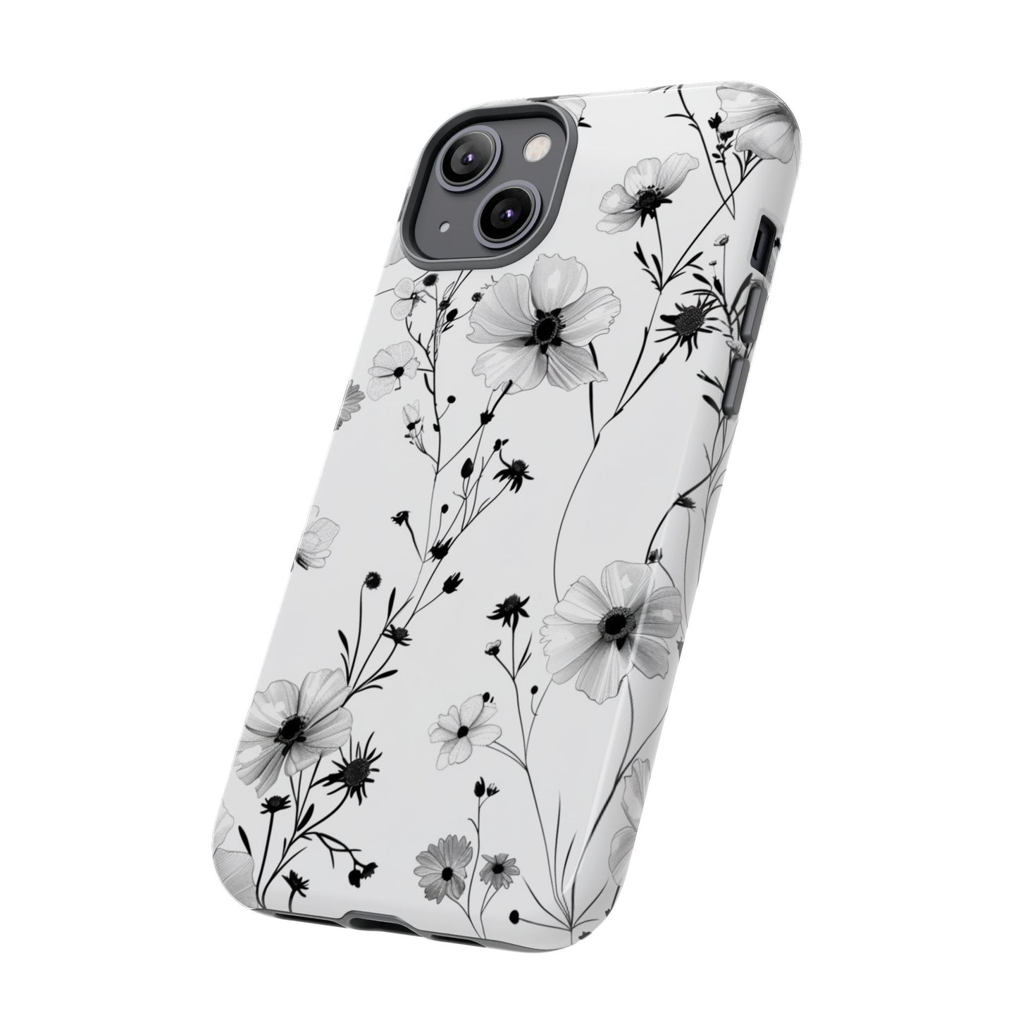 Floral Phone Case - Wireless Charging Compatible
