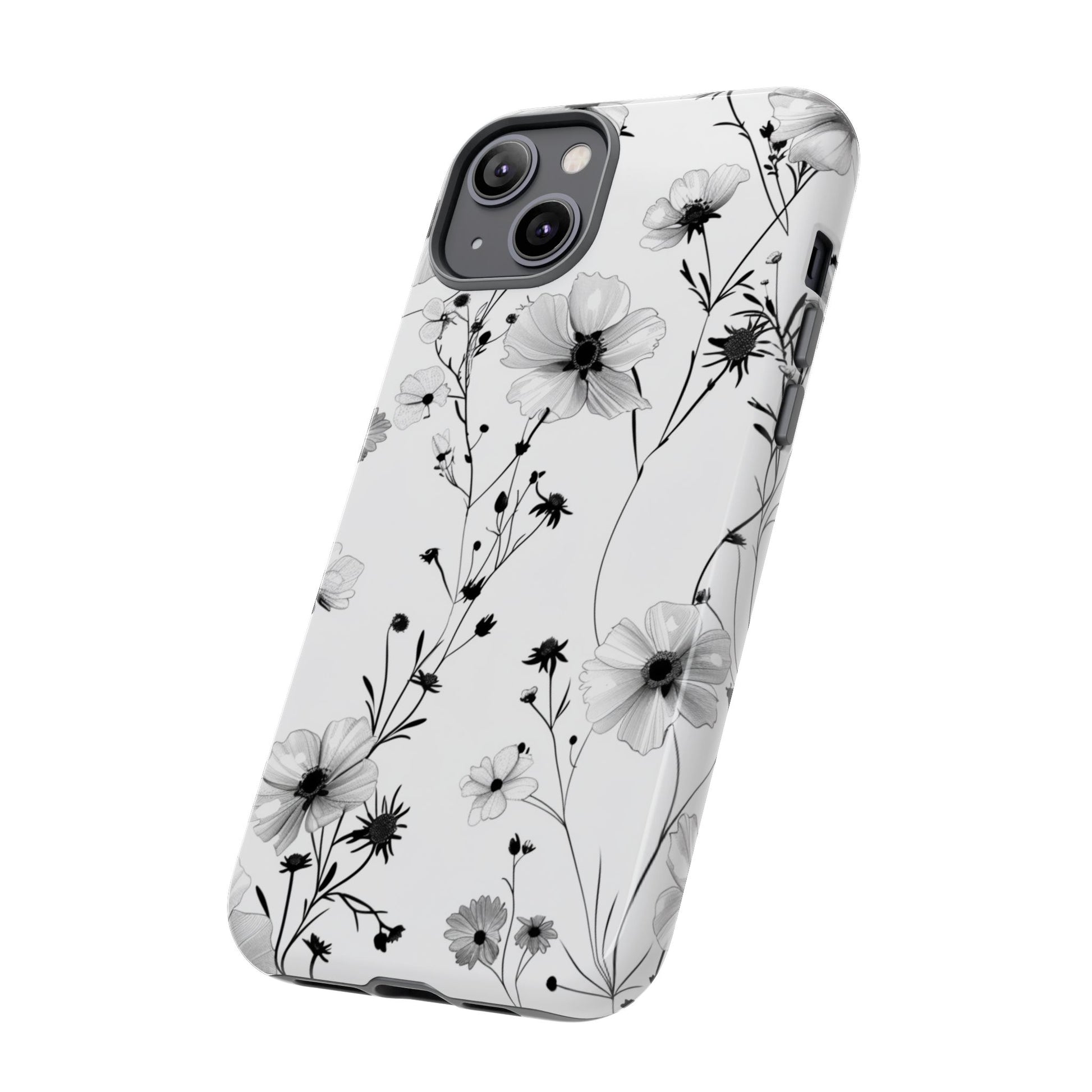 Floral Phone Case - Wireless Charging Compatible
