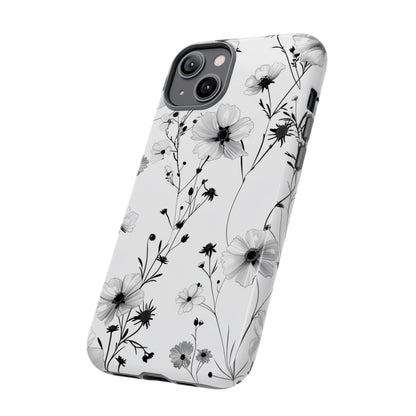 Floral Phone Case - Wireless Charging Compatible
