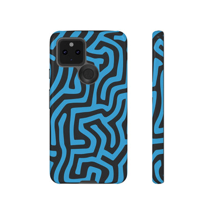 Premium UV printed abstract phone case with fade resistant colors

