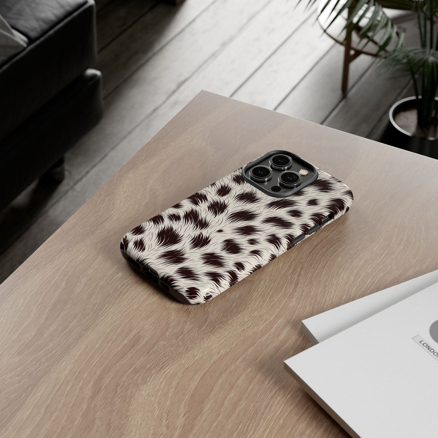 Robuste Handyhülle mit Leopardenmuster - Realistisches Fellmuster für iPhone, Samsung Galaxy & Google Pixel