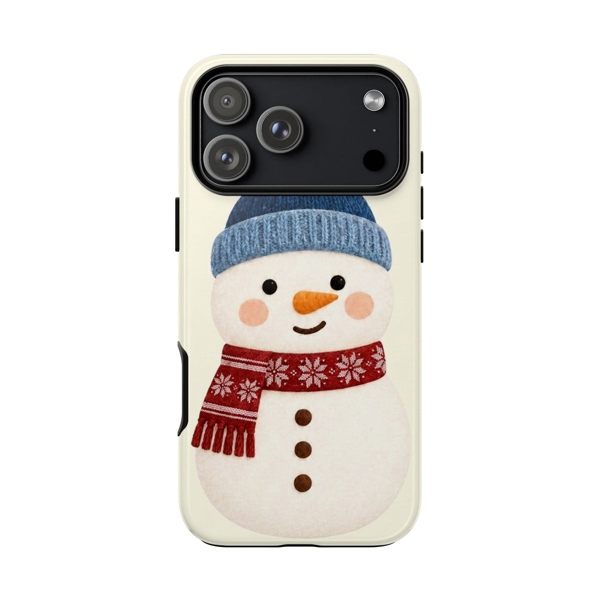 Christmas Snowman Tough Phone Case – iPhone, Samsung & Google Pixel
