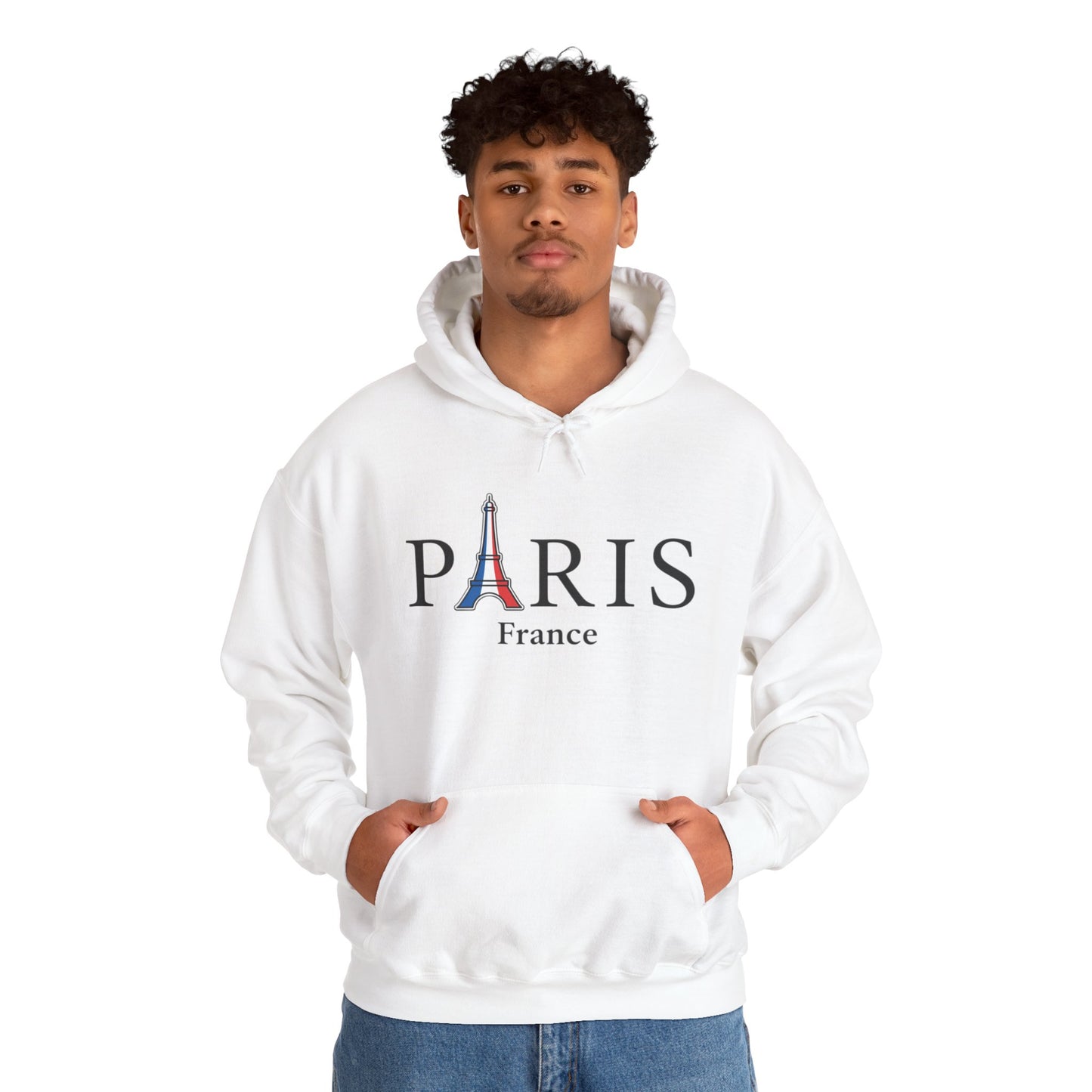 Paris France Hoodie – Cozy Eiffel Tower Graphic Sweatshirt