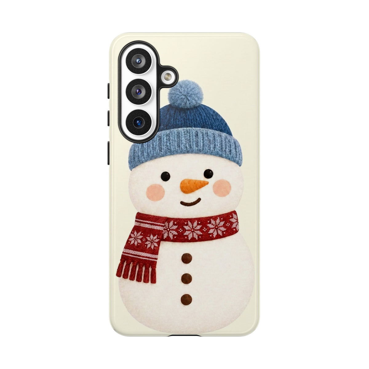 Christmas Snowman Tough Phone Case – iPhone, Samsung & Google Pixel