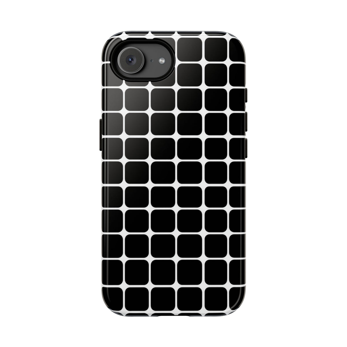 Coque de protection rigide noire — Housse de protection fine pour iPhone, Samsung Galaxy et Google Pixel