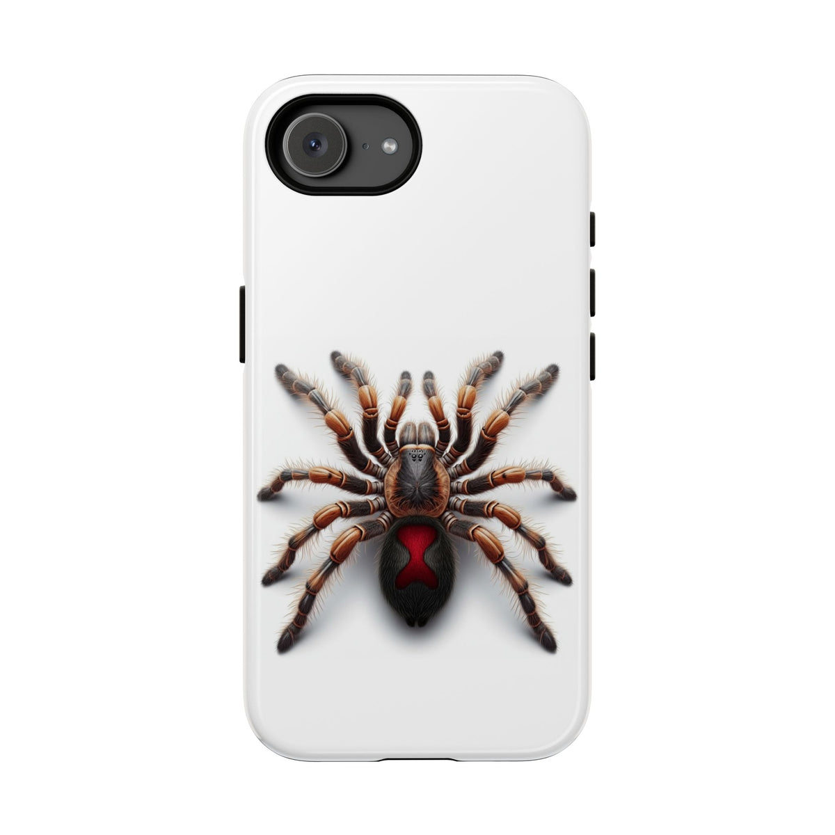 Spider Phone Case – Lucky Tarantula on White