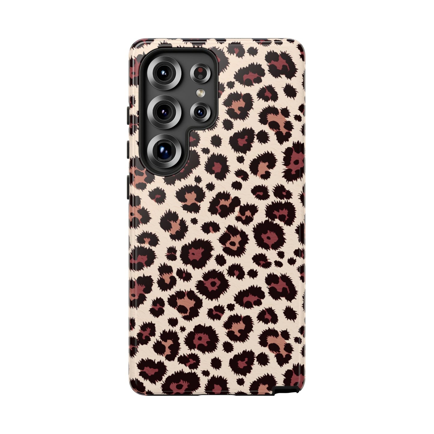 Robuste Handyhülle mit Leopardenmuster – Zweischichtige Schutzhülle für iPhone, Samsung Galaxy & Google Pixel