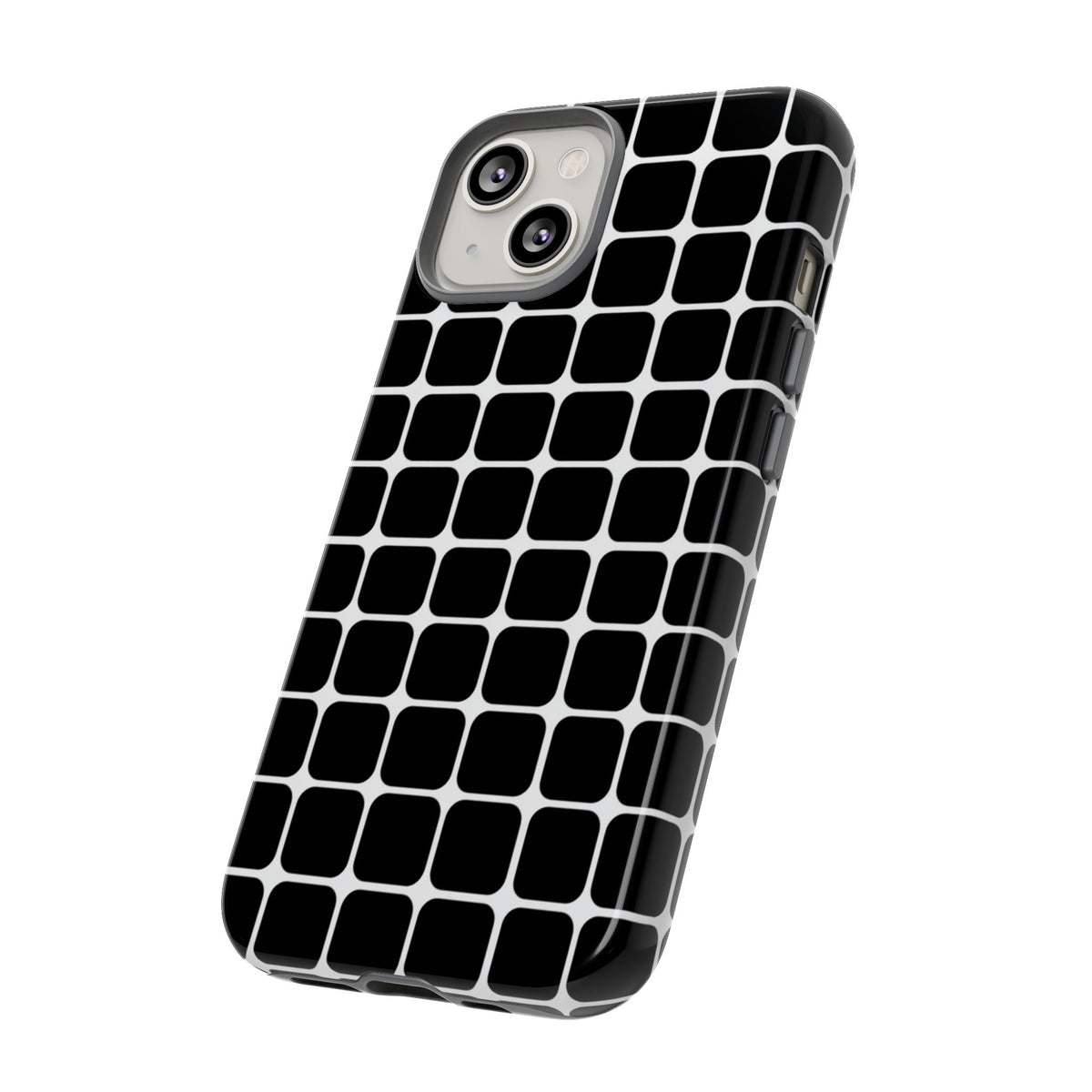 Coque de protection rigide noire — Housse de protection fine pour iPhone, Samsung Galaxy et Google Pixel