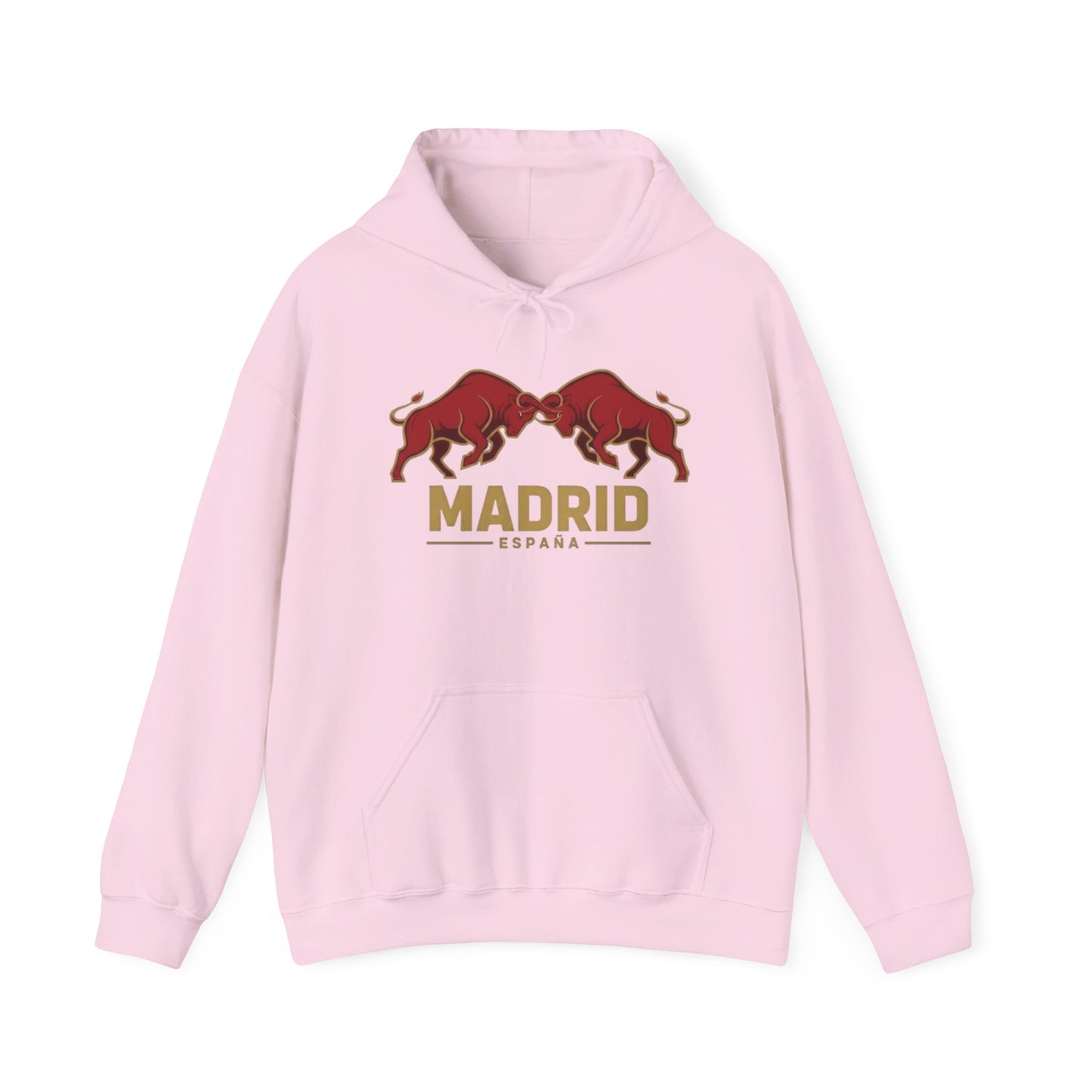 Madrid Spain Bull Hoodie – Vintage Fighting Bulls Graphic Sweatshirt