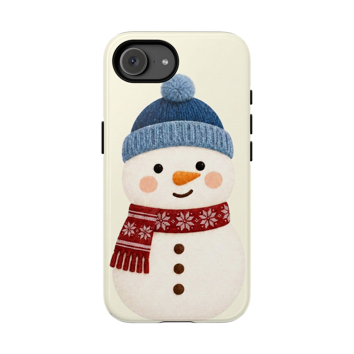 Christmas Snowman Tough Phone Case – iPhone, Samsung & Google Pixel